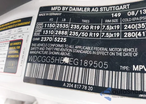 2014 Mercedes-Benz Glk 350 z USA, uszkodzony, nr VIN WDCGG5HBXEG189505